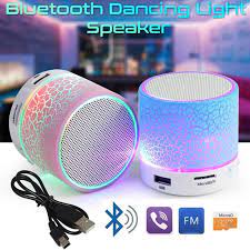 Smart Led Crack Mini Portable Bluetooth Speaker